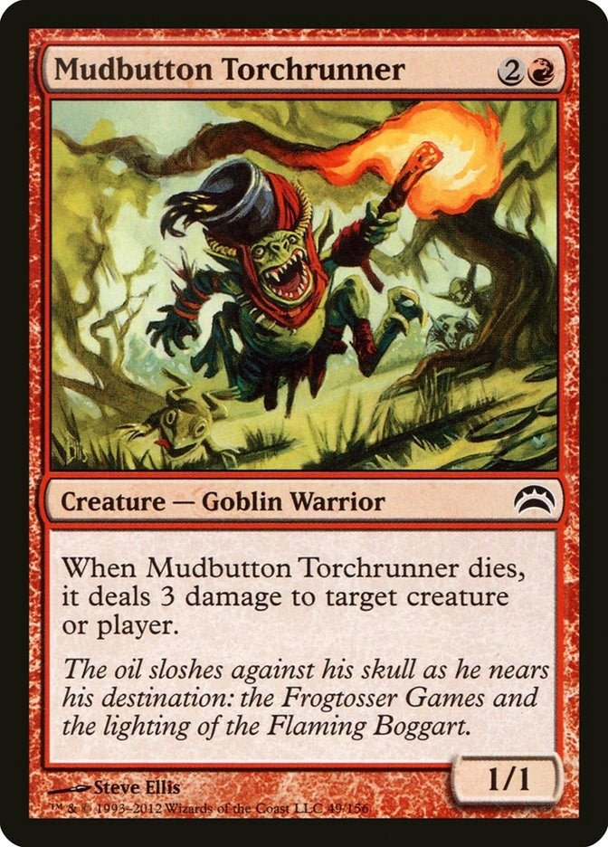 Image for Mudbutton Torchrunner (Planechase 2012) (49) - Magic: The Gathering