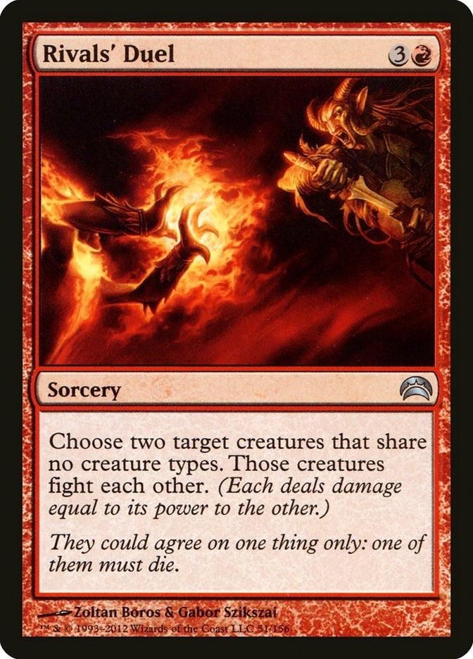Image for Rivals' Duel (Planechase 2012) (51) - Magic: The Gathering