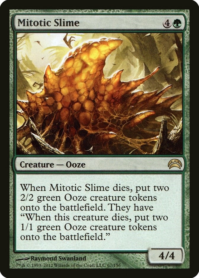 Image for Mitotic Slime (Planechase 2012) (67) - Magic: The Gathering
