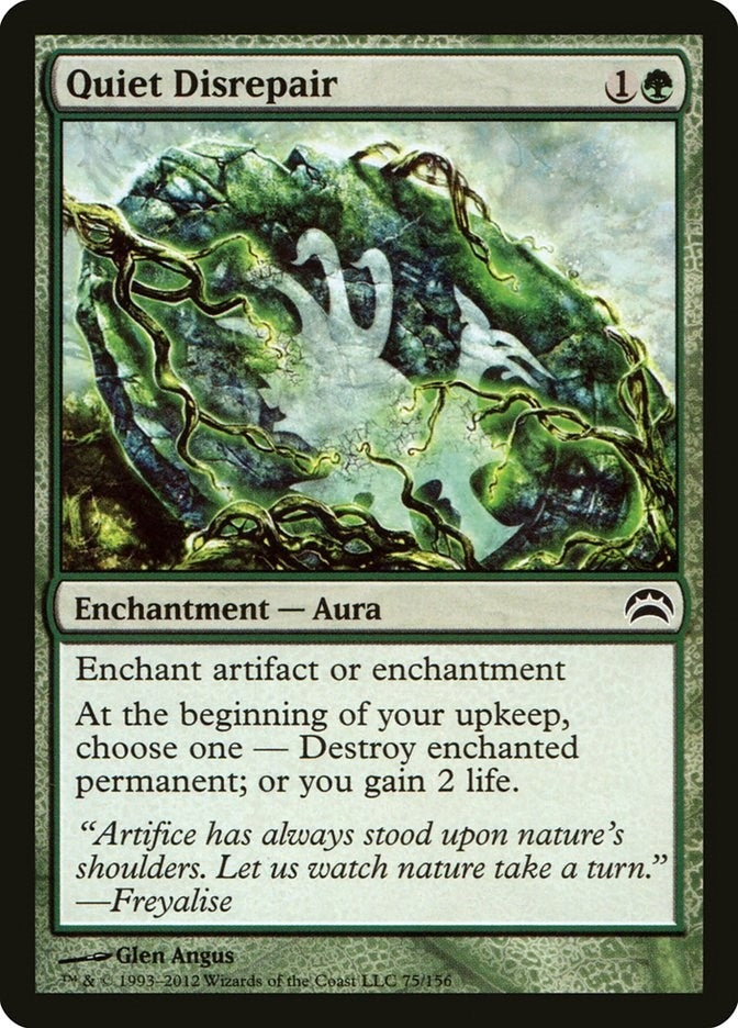 Image for Quiet Disrepair (Planechase 2012) (75) - Magic: The Gathering
