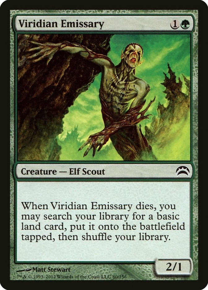Image for Viridian Emissary (Planechase 2012) (80) - Magic: The Gathering