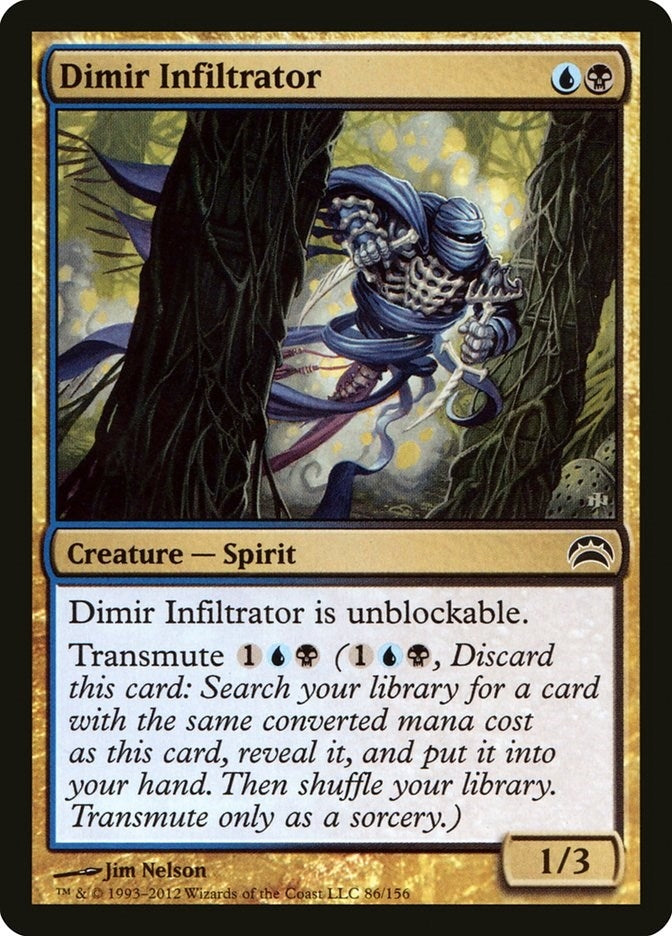Image for Dimir Infiltrator (Planechase 2012) (86) - Magic: The Gathering