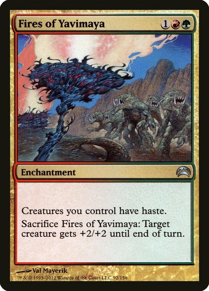 Image for Fires of Yavimaya (Planechase 2012) (92) - Magic: The Gathering