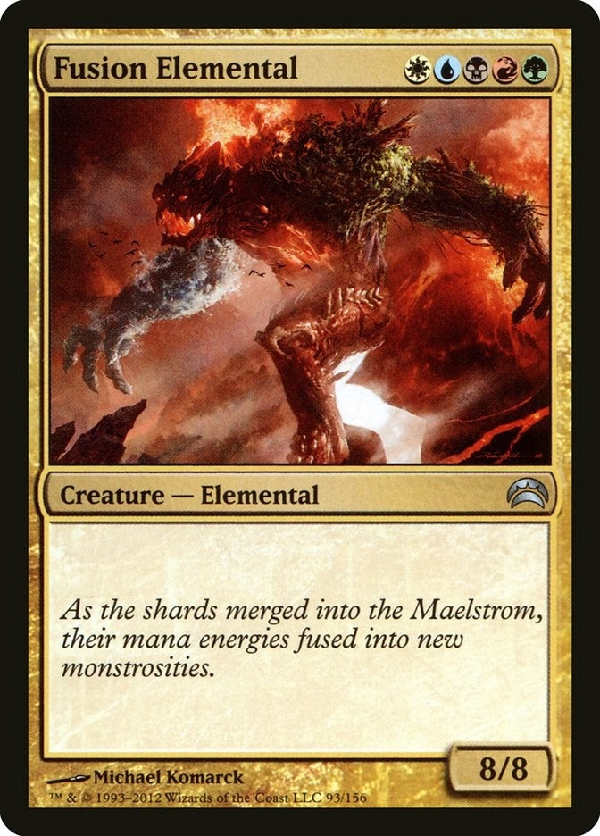 Image for Fusion Elemental (Planechase 2012) (93) - Magic: The Gathering