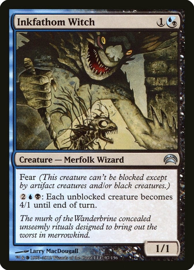Image for Inkfathom Witch (Planechase 2012) (97) - Magic: The Gathering