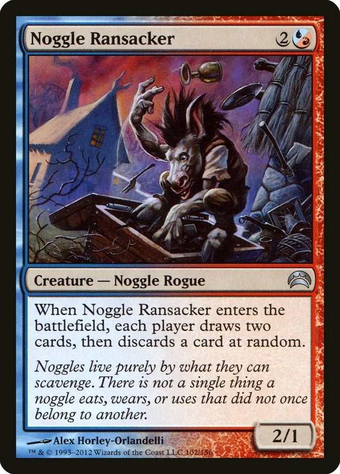 Image for Noggle Ransacker (Planechase 2012) (102) - Magic: The Gathering