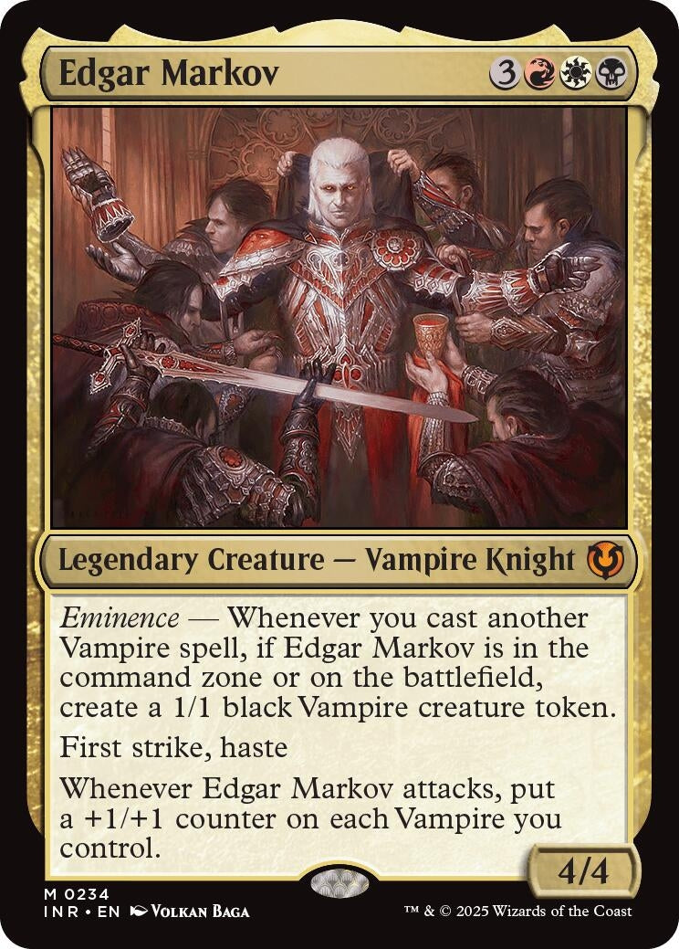 Image for Edgar Markov (Innistrad Remastered) (234) - Magic: The Gathering