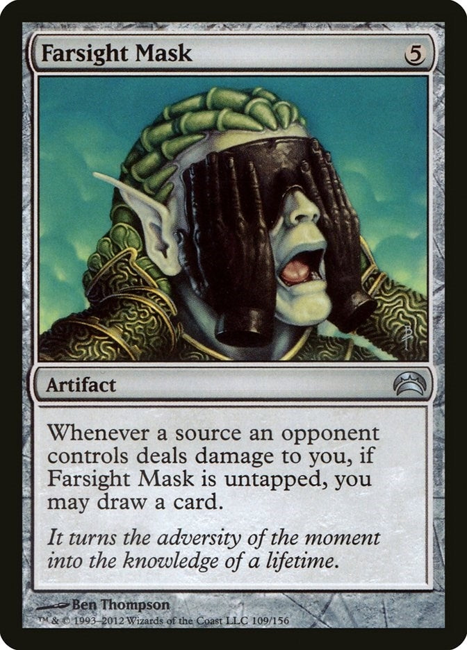 Image for Farsight Mask (Planechase 2012) (109) - Magic: The Gathering