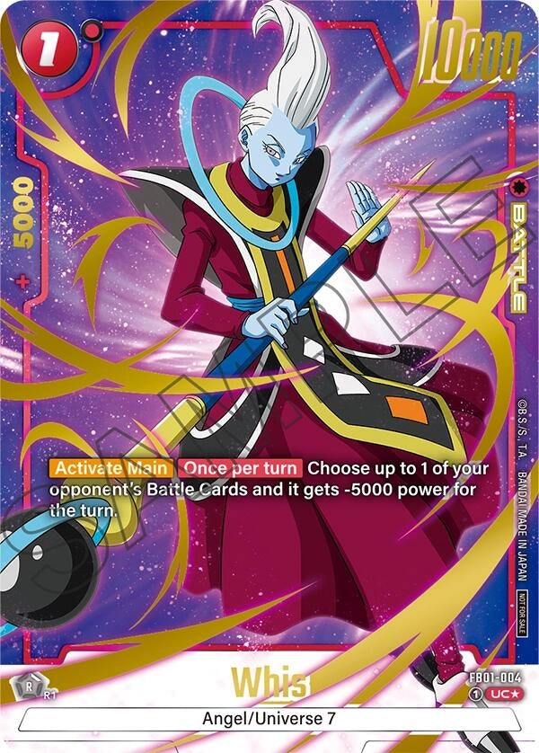 Image for Whis (Championship Pack 03) (Tournament and Championship Promos) (FB01-004) - Dragon Ball Super: Fusion World