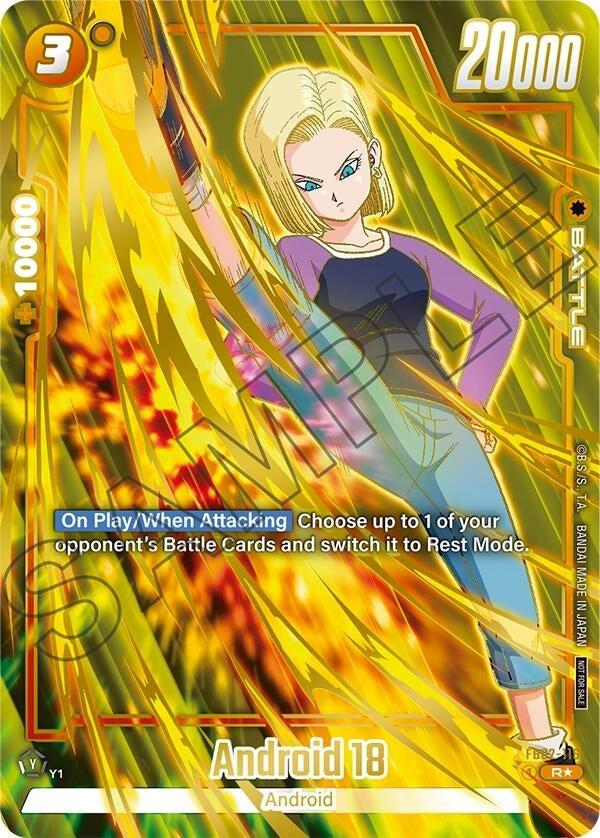 Image for Android 18 (Championship Pack 03 Finalist) (Tournament and Championship Promos) (FB02-116) - Dragon Ball Super: Fusion World