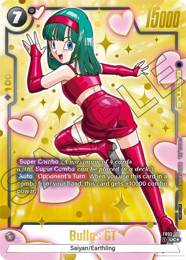 Image for Bulla : GT (Championship Pack 03) (Tournament and Championship Promos) (FB03-127) - Dragon Ball Super: Fusion World