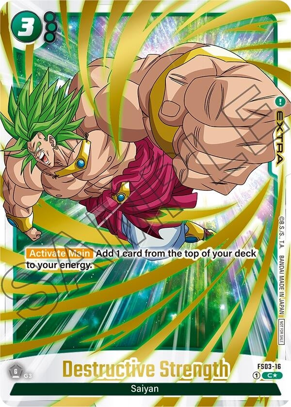 Image for Destructive Strength (Championship Pack 03) (Tournament and Championship Promos) (FS03-16) - Dragon Ball Super: Fusion World