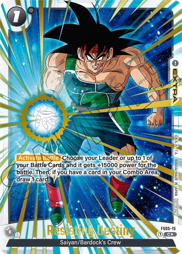 Image for Resisting Destiny (Championship Pack 03) (Tournament and Championship Promos) (FS05-15) - Dragon Ball Super: Fusion World