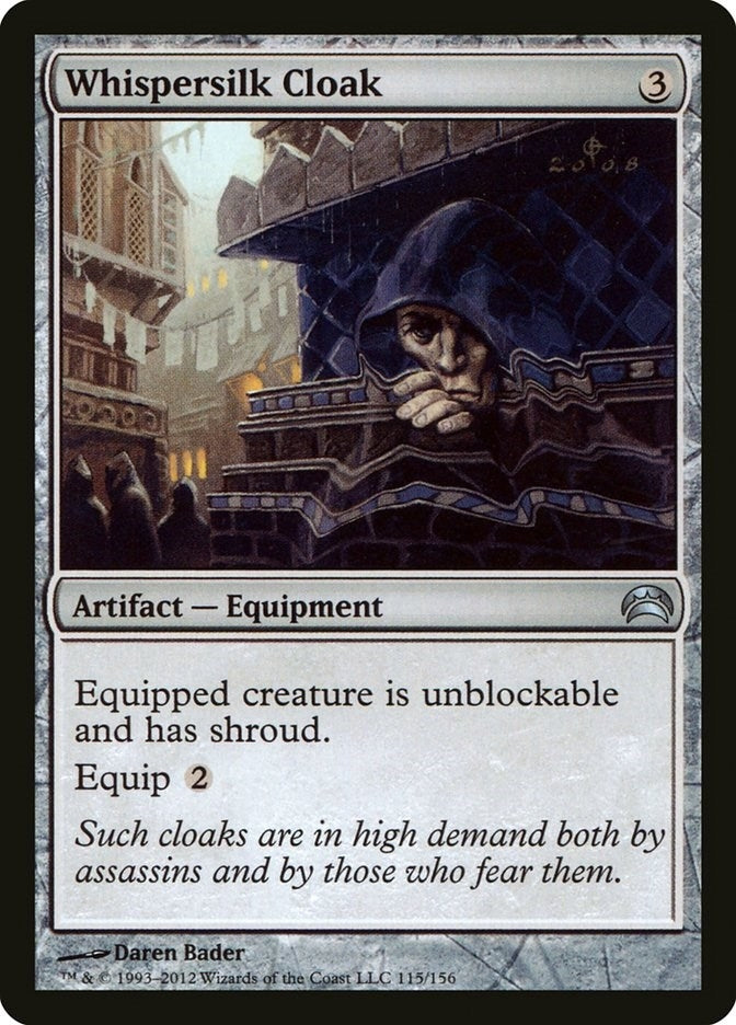 Image for Whispersilk Cloak (Planechase 2012) (115) - Magic: The Gathering