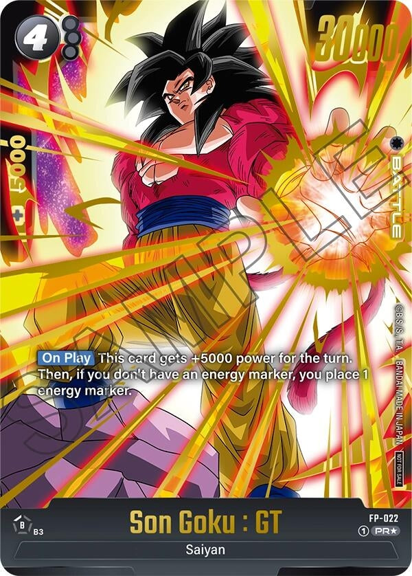 Image for Son Goku : GT - FP-022 (Selection Pack 01) (Tournament and Championship Promos) (FP-022) - Dragon Ball Super: Fusion World
