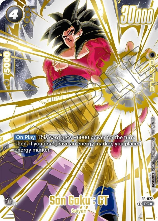 Image for Son Goku : GT - FP-022 (Selection Pack 01 Finalist) (Tournament and Championship Promos) (FP-022) - Dragon Ball Super: Fusion World