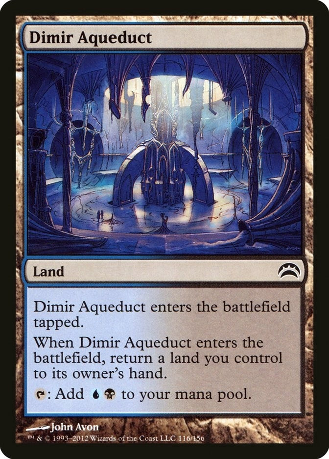 Image for Dimir Aqueduct (Planechase 2012) (116) - Magic: The Gathering