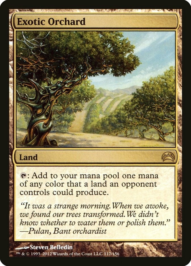 Image for Exotic Orchard (Planechase 2012) (117) - Magic: The Gathering