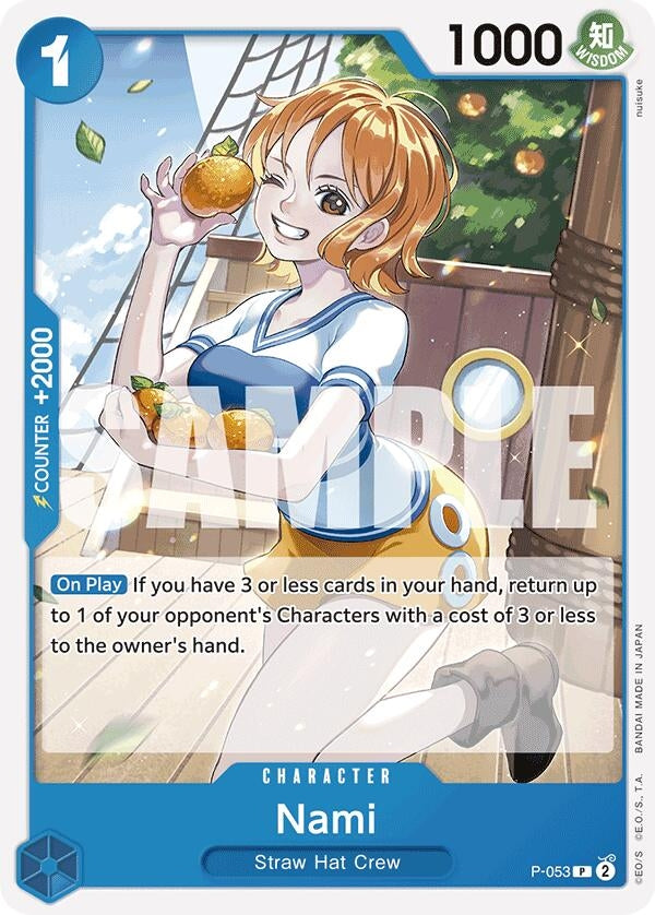 Image for Nami (P-053) (Reprint) (Premium Booster -The Best-) (P-053) - One Piece Card Game