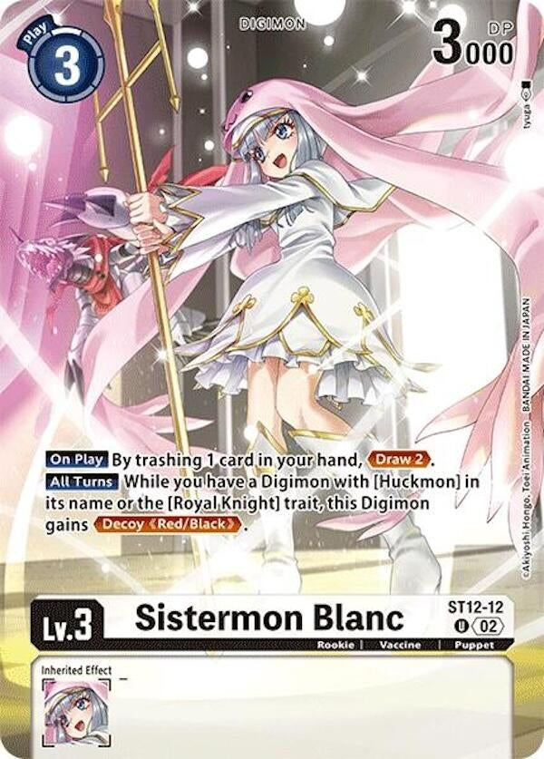 Image for Sistermon Blanc (Alternate Art) (LM) (ST12-12 U) - Digimon Card Game