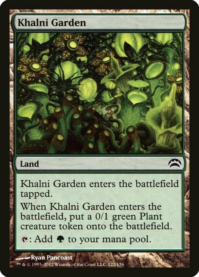 Image for Khalni Garden (Planechase 2012) (122) - Magic: The Gathering