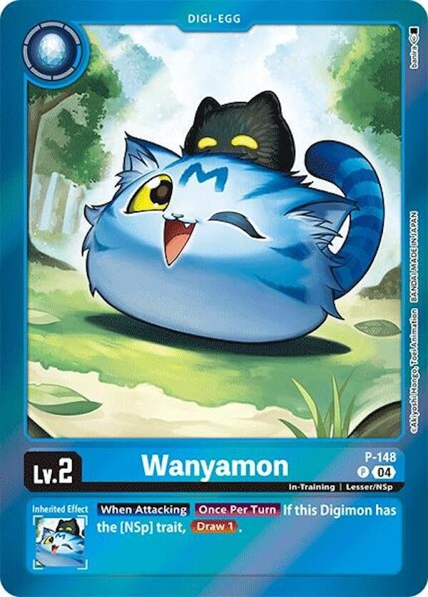 Image for Wanyamon (Reprint) (LM) (P-148 P) - Digimon Card Game