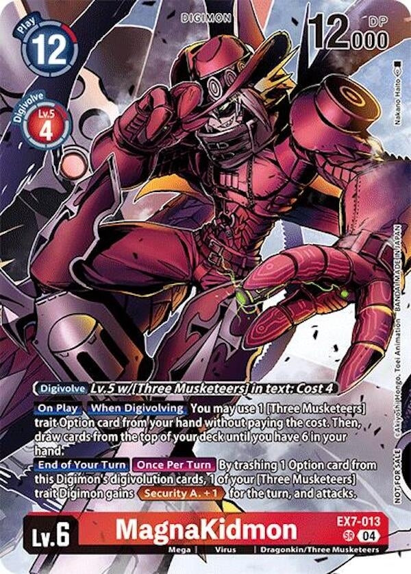 Image for MagnaKidmon (Alternate Art) (Box Topper) (LM) (EX7-013 SR) - Digimon Card Game