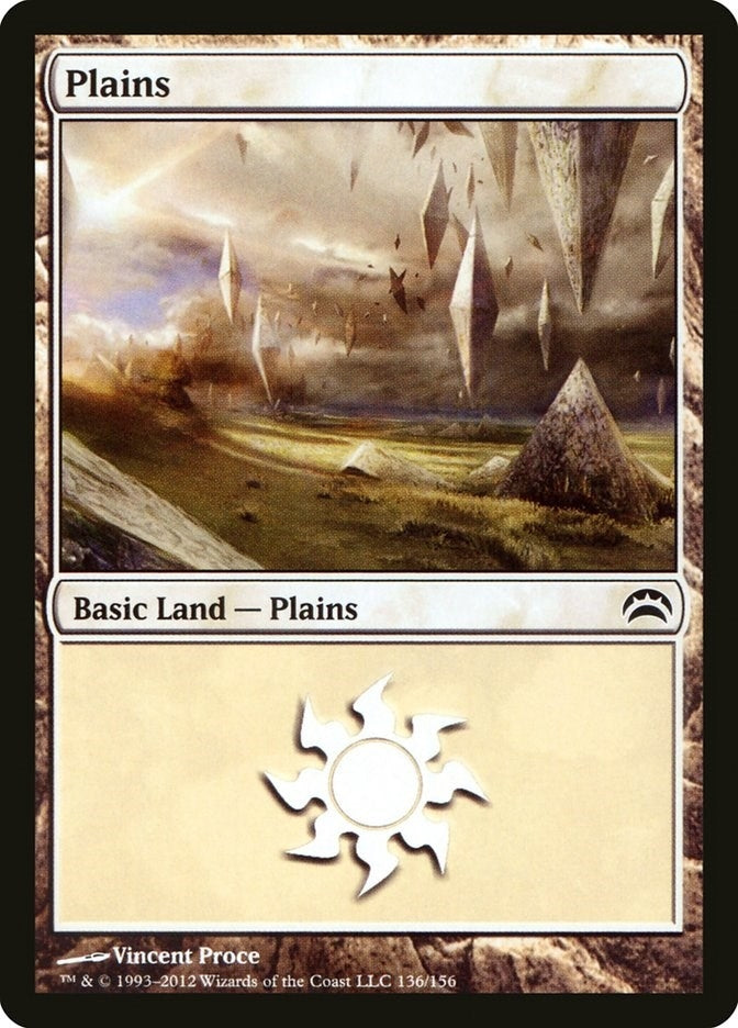 Image for Plains (136) (Planechase 2012) (136) - Magic: The Gathering