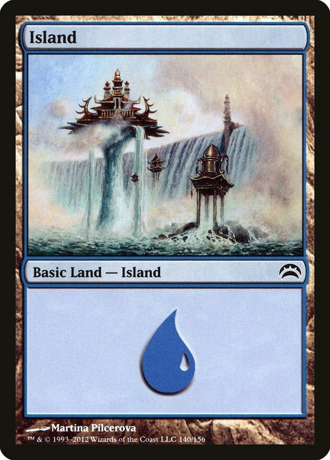 Image for Island (140) (Planechase 2012) (140) - Magic: The Gathering