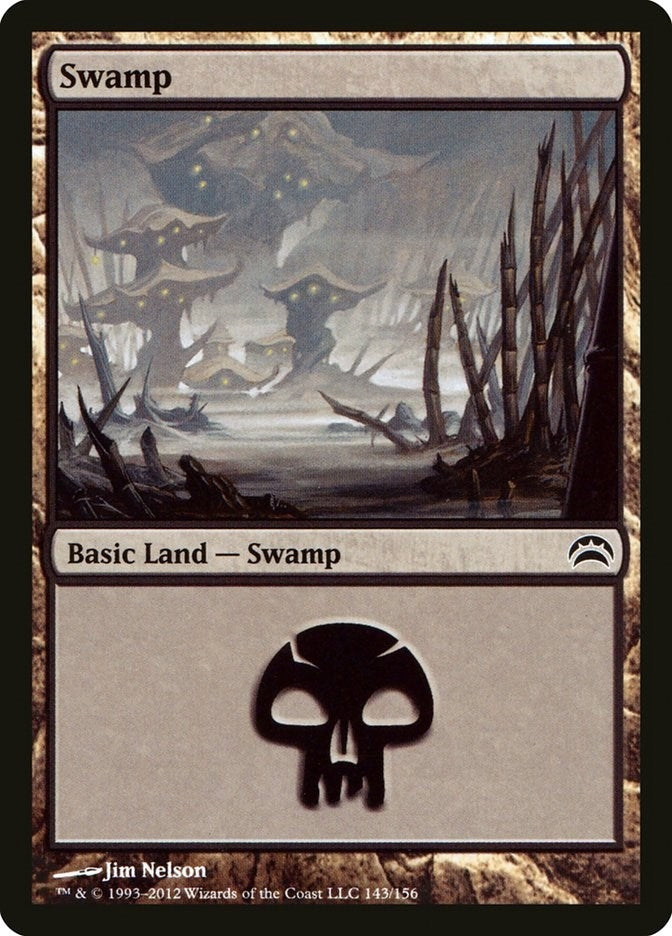 Image for Swamp (143) (Planechase 2012) (143) - Magic: The Gathering