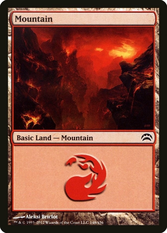 Image for Mountain (148) (Planechase 2012) (148) - Magic: The Gathering