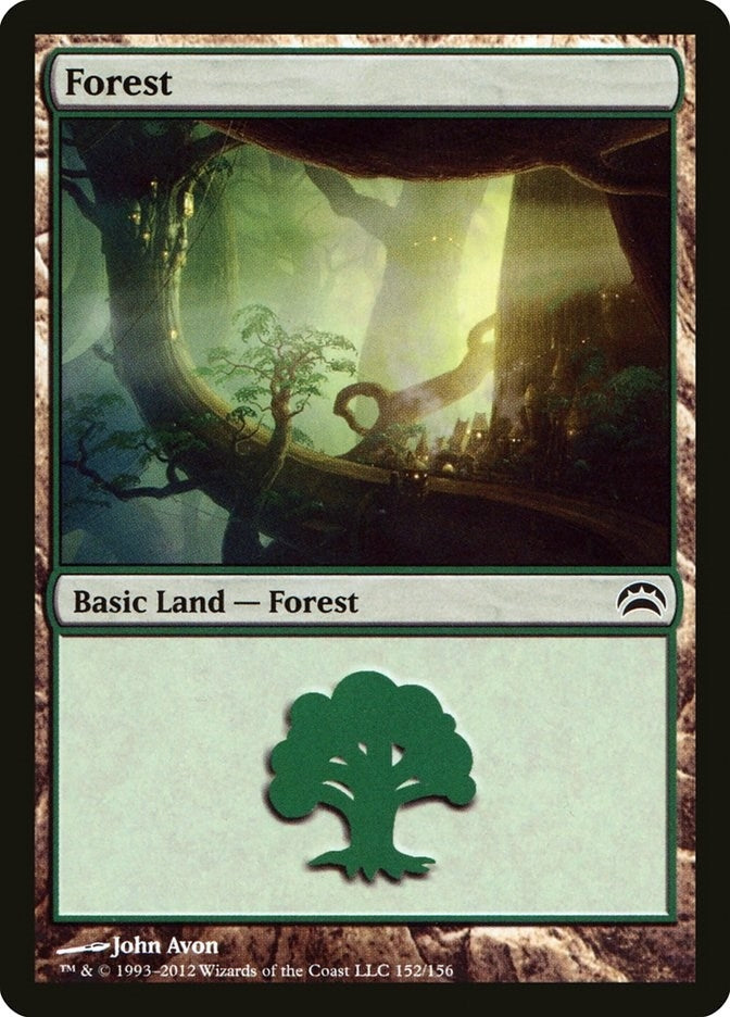Image for Forest (152) (Planechase 2012) (152) - Magic: The Gathering