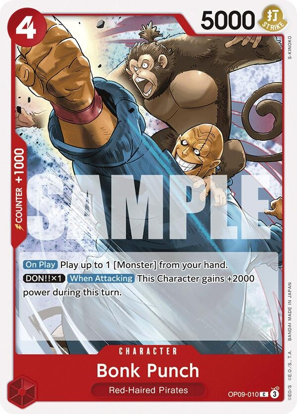 Image for Bonk Punch (Emperors in the New World) (OP09-010) - One Piece Card Game