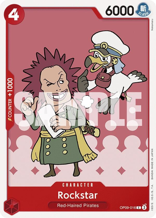 Image for Rockstar (Emperors in the New World) (OP09-016) - One Piece Card Game