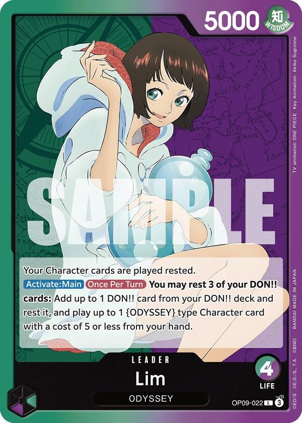 Image for Lim (022) (Emperors in the New World) (OP09-022) - One Piece Card Game