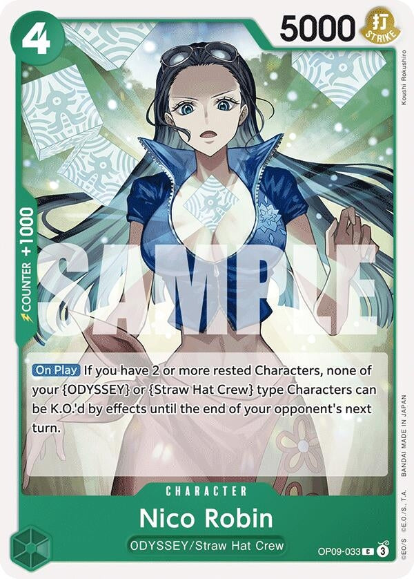 Image for Nico Robin (033) (Emperors in the New World) (OP09-033) - One Piece Card Game