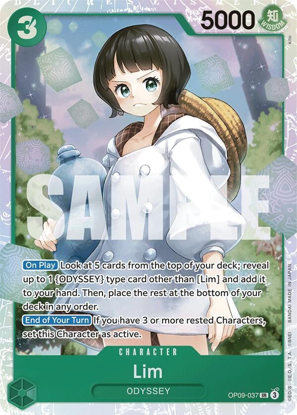 Image for Lim (037) (Emperors in the New World) (OP09-037) - One Piece Card Game