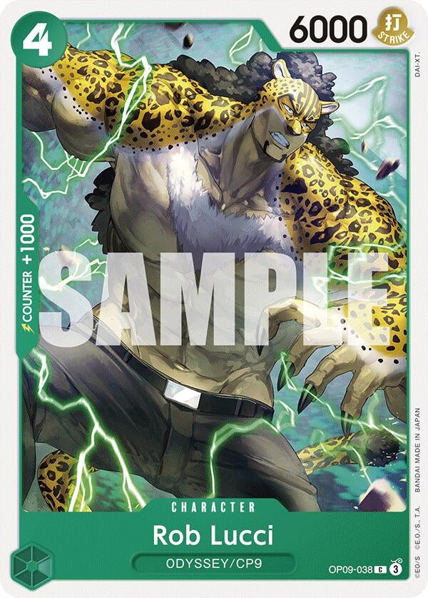 Image for Rob Lucci (038) (Emperors in the New World) (OP09-038) - One Piece Card Game