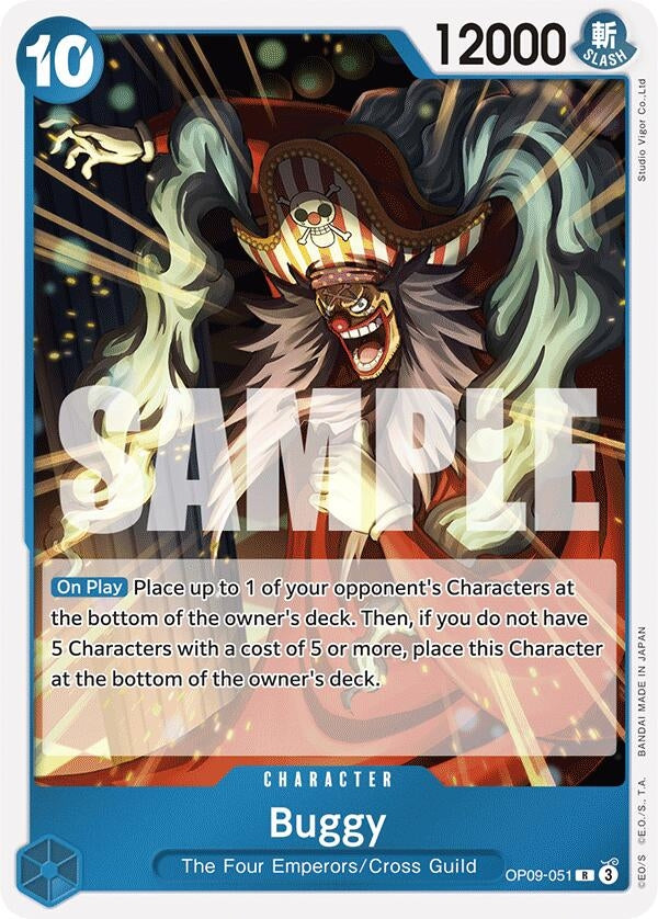 Image for Buggy (051) (Emperors in the New World) (OP09-051) - One Piece Card Game