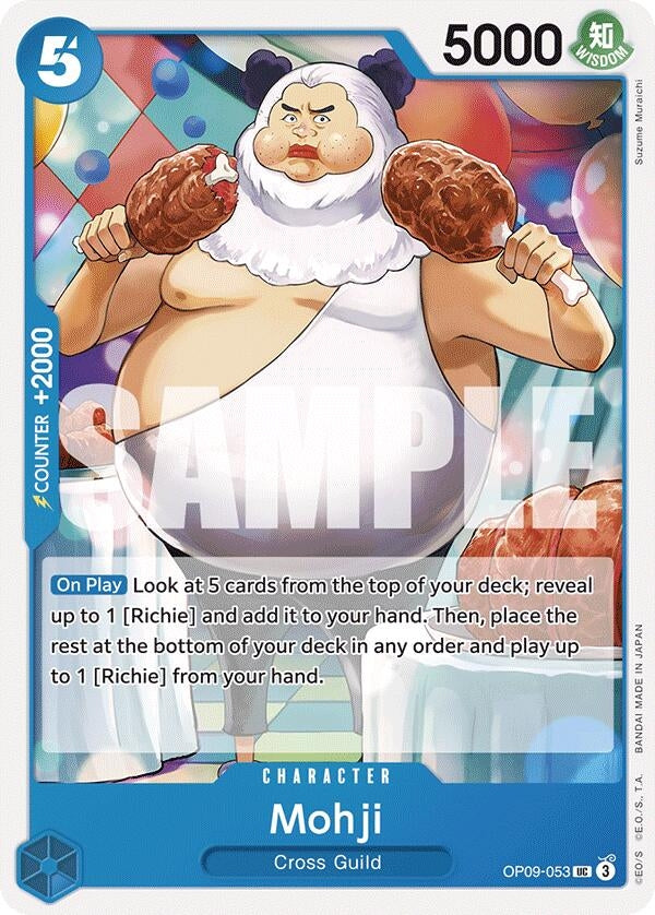 Image for Mohji (Emperors in the New World) (OP09-053) - One Piece Card Game