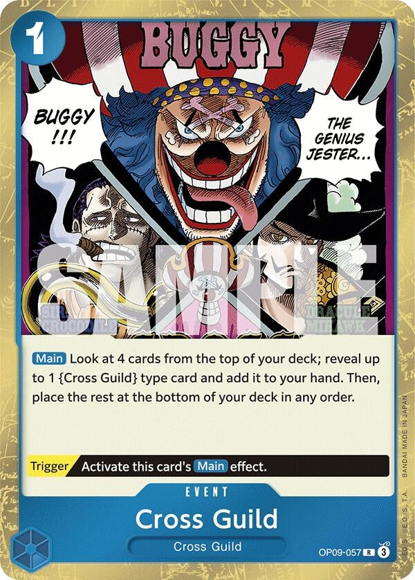 Image for Cross Guild (Emperors in the New World) (OP09-057) - One Piece Card Game