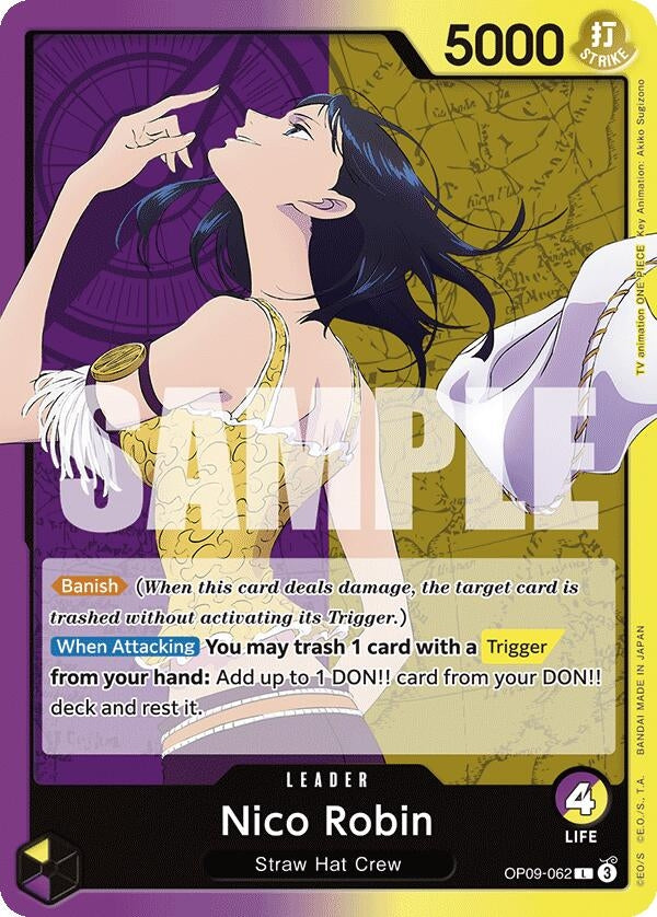 Image for Nico Robin (062) (Emperors in the New World) (OP09-062) - One Piece Card Game