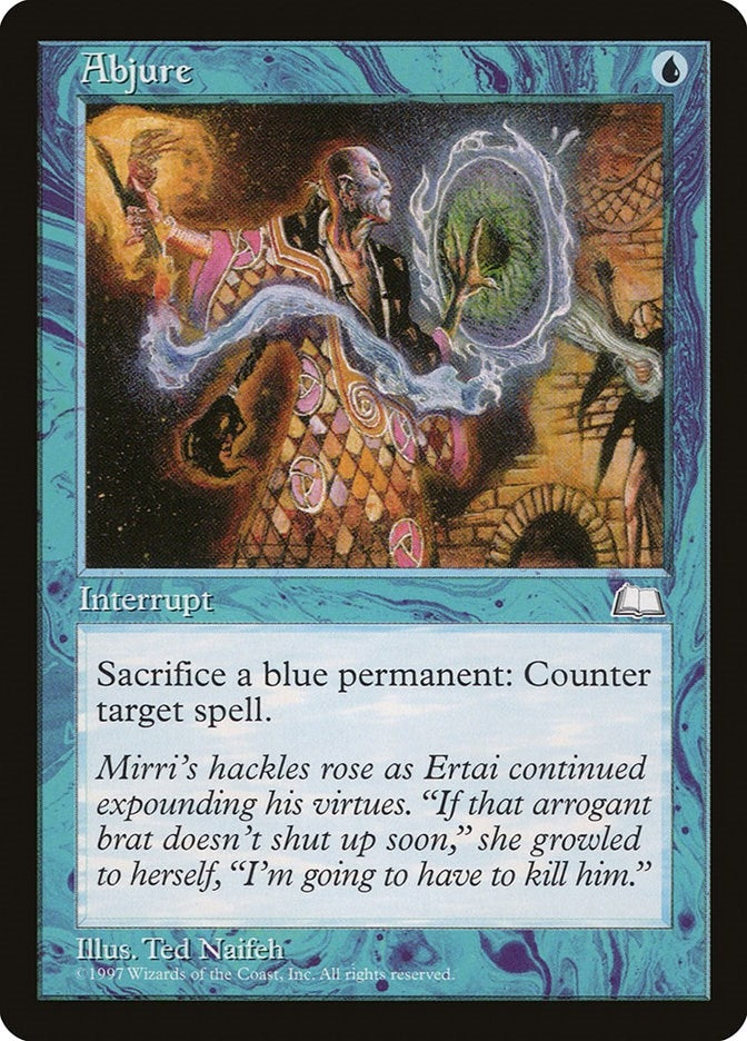 Image for Abjure (Weatherlight) - Magic: The Gathering