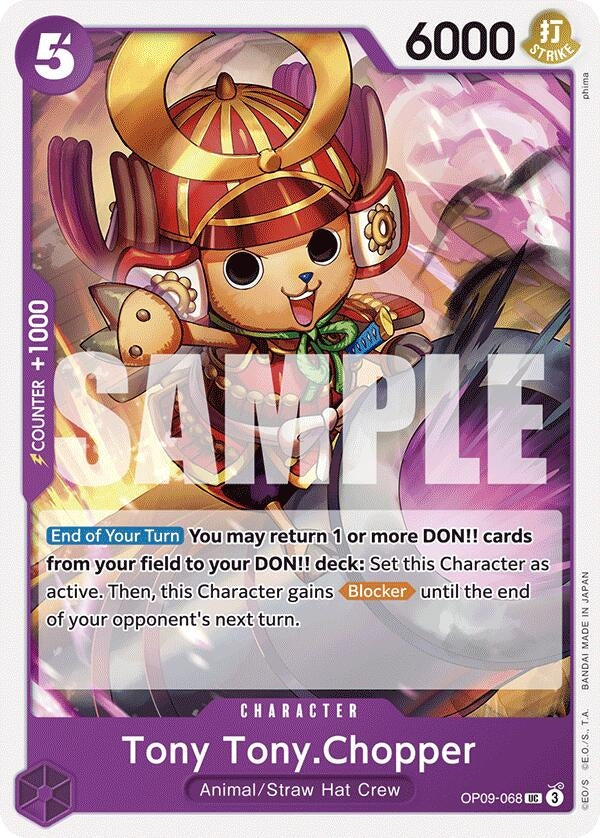 Image for Tony Tony.Chopper (068) (Emperors in the New World) (OP09-068) - One Piece Card Game