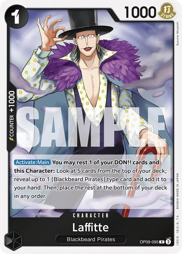 Image for Laffitte (Emperors in the New World) (OP09-095) - One Piece Card Game