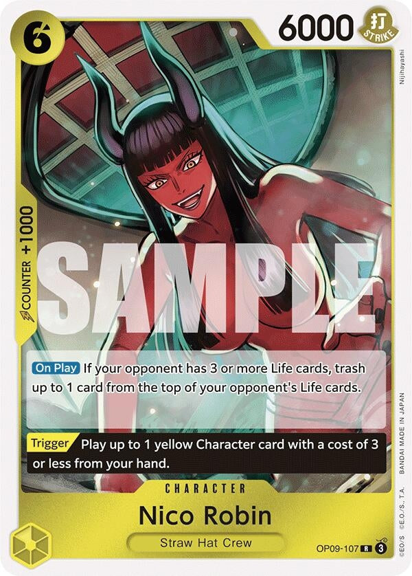 Image for Nico Robin (107) (Emperors in the New World) (OP09-107) - One Piece Card Game