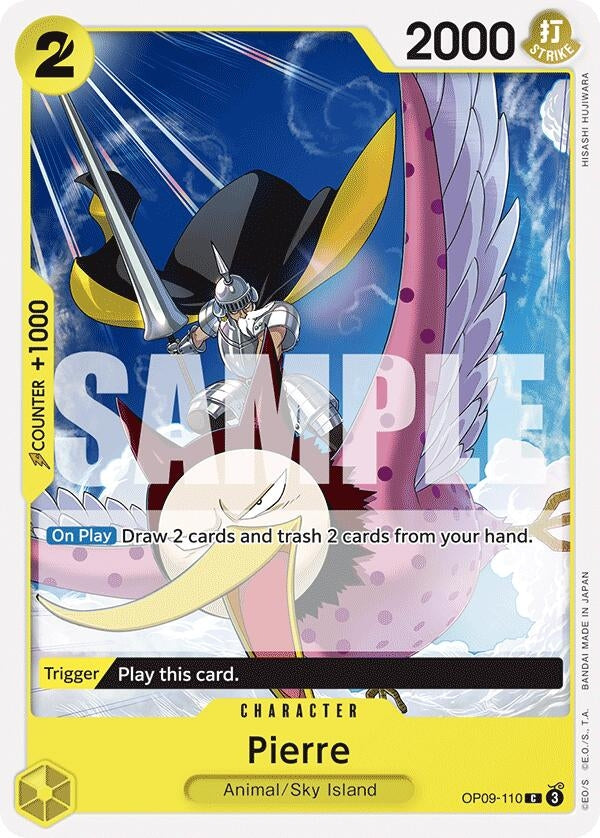 Image for Pierre (Emperors in the New World) (OP09-110) - One Piece Card Game