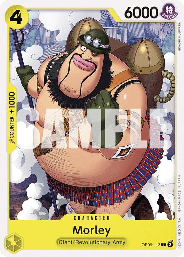 Image for Morley (Emperors in the New World) (OP09-113) - One Piece Card Game