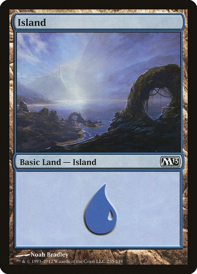 Image for Island (235) (Magic 2013 (M13)) (235) - Magic: The Gathering
