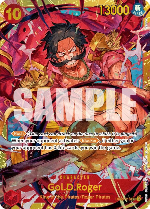 Image for Gol.D.Roger (Emperors in the New World) (OP09-118) - One Piece Card Game